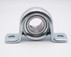 SBPP207-22 Press Steel Set Screw Pillow Block Bearing Back View