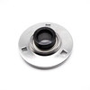 SAPF203 Pressed Steel Three Bolt Flange Locking Collar Bearing 17x81x28.6 Front View