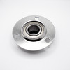 SAPF212 Pressed Steel Three Bolt Flange Locking Collar Bearing 60x177x53.1 Back View