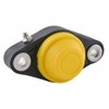 WP-SSBFL205 Waterproof Plastic Two Bolt Flanged Mounted Bearing 25mm Bore Side View