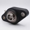 WP-SSBFL208+CC Waterproof Thermoplastic 2-Bolt Oval Flange Block 40mm Bore Flat Right Angled View