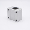 SMA8UU Pillow Case Linear Bearing Sealed  8mm Bore Bottom Right Angled View