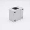 SMA16UU Pillow Case Linear Bearing Sealed 16mm Bore Left Side Bottom View