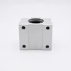 SMA25UU Pillow Case Linear Bearing Sealed 25mm Bore Bottom View