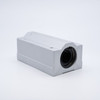 SMA20WUU Double Pillow Cased Linear Bearing 20x54x41mm Left Angled View
