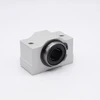 SMA25VUU Short Pillow Block Cased Linear Bearing 25x76x51.5mm Left Angled View