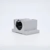 SWD12UU Open Linear Slide Pillow Block 3/4x2-3/4"x1-9/16 Left Angled View