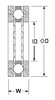 51101 bearing drawing