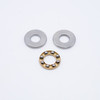 F4-8G Miniature Thrust Ball Bearing 4x8x3.5mm Layered Side View