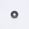 SMF84-ZZ Stainless Steel Miniature Flanged Ball Bearing 4x8x3mm Bottom View