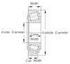 LM11949 bearing draring