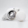 SUCVFL207-23 Thermoplastic Oval Flange 1-7/16" Bore Front Cap View