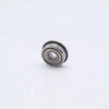 FR6-ZZ Flanged Miniature Ball Bearing 3/8x7/8x9/32 Front Angled View