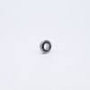 FR155 Flange Mini Ball Bearing 5/32x5/16x7/64 Open Angled View