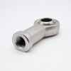 PHS8L Rod-End Bearing Left Hand 8mm Bore Flat Right Angled View