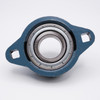 SAFTD203 Oval Ductile Flange Bearing Shaft Size 17mm Bottom View