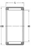 FJL1015 bearing drawing HK101715