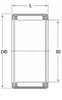 HK1812 bearing drawing