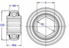 W208PP8 bearing drawn
