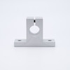 SK08 Linear Shaft Support 8mm bore Front View