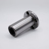 LMF12LUUE Longer Euro Flange Linear Ball Bearing 12x21x57mm Left Angled View