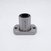 LMH8UU Oval Linear Motion Flange Ball Bushing 8x15x24mm Side View