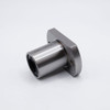 LMH13UU Oval Linear Motion Flange Ball Bushing 13x23x61mm Front Right Angled View