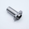 LMH10LUU-E Oval Linear Motion Flange Ball Bushing 10x19x55mm Top Side Angled View