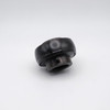OUC201-8 Black Oxide Insert Ball Bearing 1/2x47x16mm Right Side View