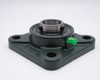 UCF202-10 Four Bolt Flange Unit Bearing Shaft Size 5/8 Inches Side View
