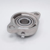 SSBSLF205-16 2-Bolt Flange Bearing Unit 1" Bore Flat Bottom View