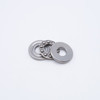 SF5-10G Miniature Thrust Ball Bearing 5x10x4mm Flat Top View