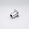SWKP08 Square Flange Linear Bearing 1/2" Bore Right Angled View