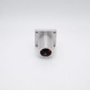 SWKP08 Square Flange Linear Bearing 1/2" Bore Front View