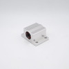 SWAP20 Inch Sized Closed PTFE Lined Plain Linear Pillow Block Bearing 1-1/4" Bore Right Angled View