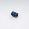 KHP25 Metric Closed Thin Plain Linear Bearing PTFE Lined 25x40x45mm Left Angled View