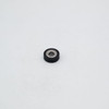 PU68412-4 Polyurethane Coated Bearing Wheel 4x12x4mm Flat View