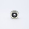 PU62626-8 Polyurethane Coated Bearing Wheel 6x26x8mm Flat View