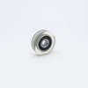 PU60830-11 Polyurethane Coated Bearing Wheel 8x30x11mm Left Angled View