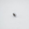BS62315-4 Flat POM Roller Bearing Wheel 3x15x4mm Right Angled View