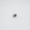 BS60830-9 Flat POM Roller Bearing Wheel 8x30x9mm Left Angled View