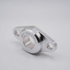 TBF64x16 2-Bolt Fixed Aluminum Housing Right Angled View