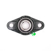 UCFL206 Two Bolt Flanged Mounted Bearing 30mm Bore Front View