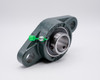 UCFL207-21 Cast Iron Oval Flange Bore Size 1-5/16 Inch Side View
