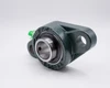 UCFL209-26 Cast Iron Oval Flange Bore Size 1-5/8 Inch Side View