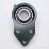 UCFB206-19 3 Bolt Bracket Flange w/Set Screw Locking Ball Bearing Shaft Size 1-3/16 Back View