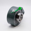 UCFB207-22 3 Bolt Bracket Flange w/Set Screw Locking Ball Bearing Shaft Size 1-3/8 Side View