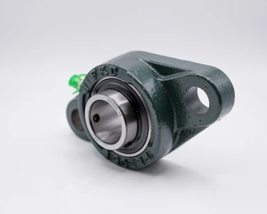 UCFLX05-16 Cast Iron 2-Bolt Oval Flange 1" Bore Angled View