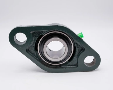 UCFLX05-16 Cast Iron 2-Bolt Oval Flange 1" Bore Bottom View