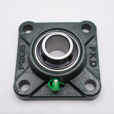 UCFX06-20 Set Screw Locking 4-Bolt Flanged Unit 1-1/4" Top View